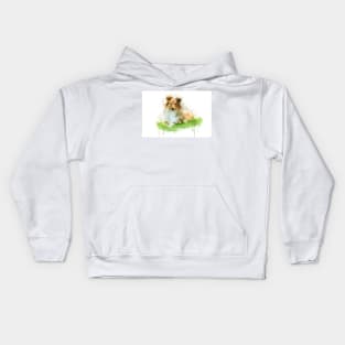 Shetland Sheepdog / sheltie Kids Hoodie